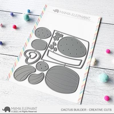 Mama Elephant Creative Cuts - Cactus Builder